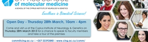 The Cyprus School of Molecular Medicine invites prospective applicants to the School’s Open Day